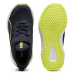 401527 Pantofi Sport Puma Flyer 3 AC+ PS Copii, sunt realizati din materiale usoare si rezistente. Recomandati pentru alergare, bleu marin