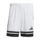 Sort Adidas Squadra barbati, confectionat din 100% poliester, alb
