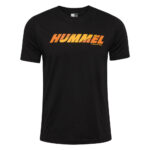 Tricou hummel GRAPHIC BOLD LOGO, confectionat din  100% bumbac