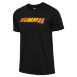 Tricou hummel GRAPHIC BOLD LOGO, confectionat din  100% bumbac