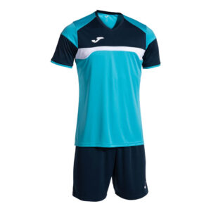 103732 DANUBIO III SET RED NAVY, set tricou si sort joma
