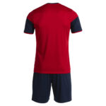 103732 DANUBIO III SET RED NAVY, set tricou si sort joma