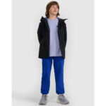 Geaca 4F 221, baieti, negru