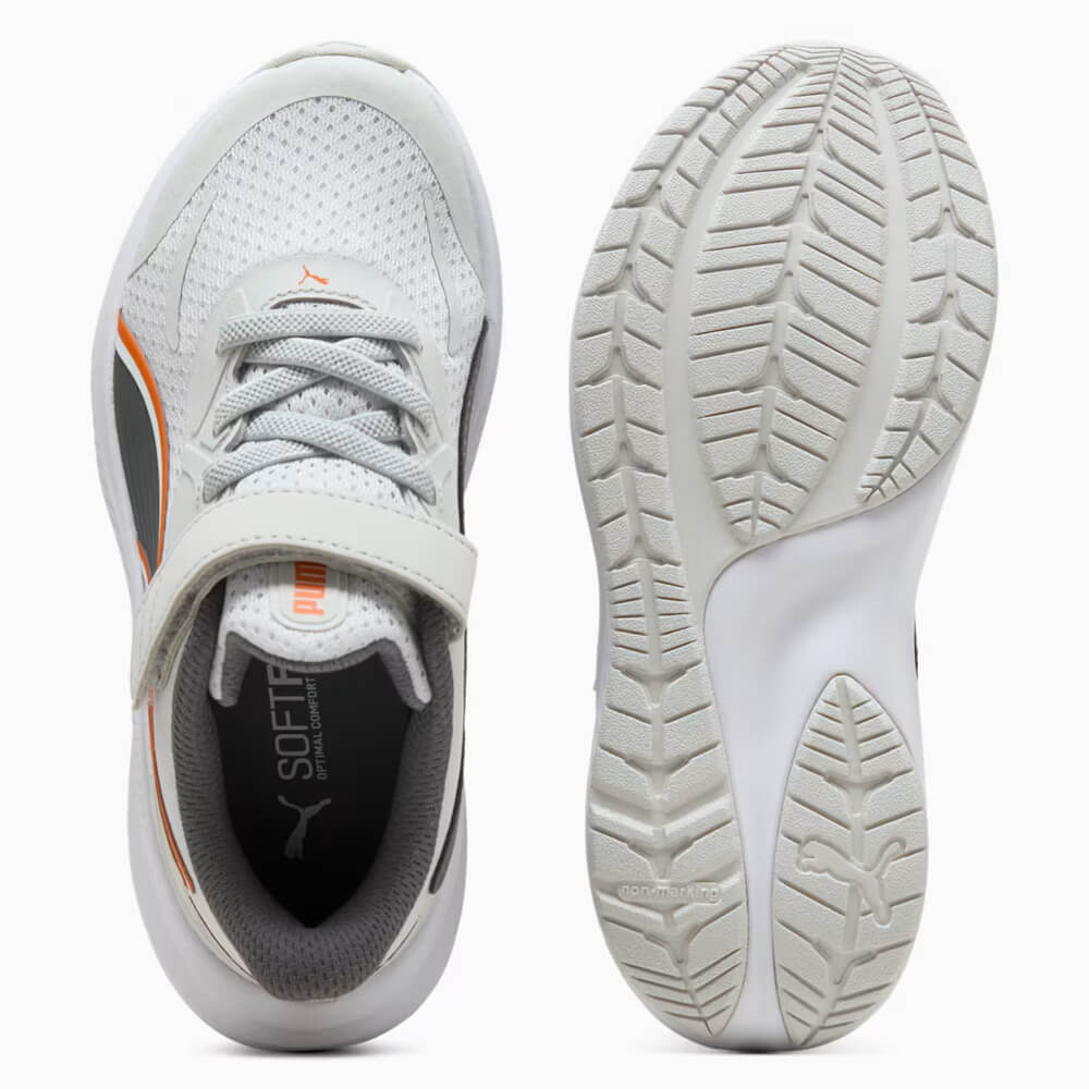312414_11 299 Pantofi Sport Puma Skyrocket 2 AC+ PS Copii, gri