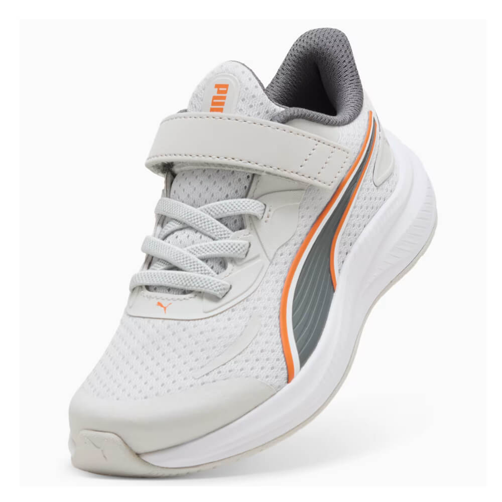 312414_11 2xxz Pantofi Sport Puma Skyrocket 2 AC+ PS Copii, gri