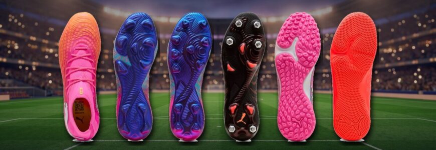 Tipuri de ghete de fotbal: tălpi FG, AG, SG, TF și IN comparate